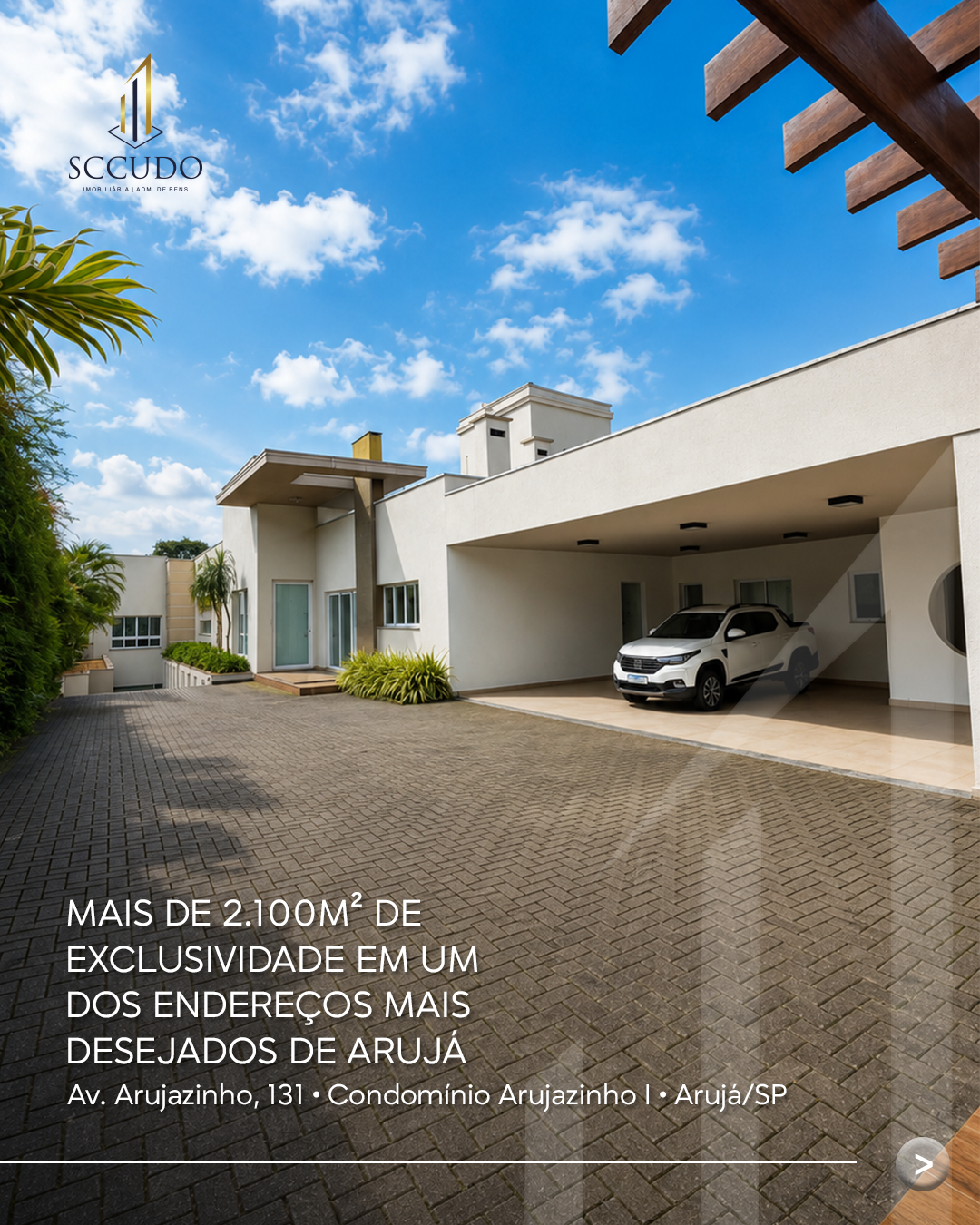 Casa de Condomínio à Venda no Arujazinho | 630 m² | 5 Quartos | Frente ao Lago