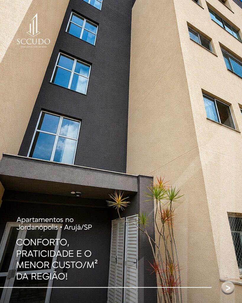 Apartamento à Venda em Jordanópolis | 65 m² | 2 Quartos | 1 Suíte | Arujá